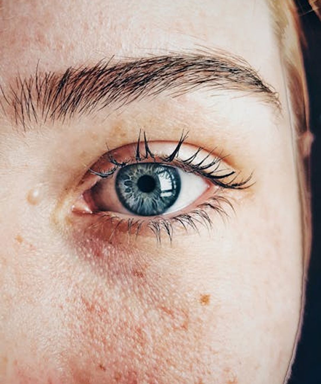 Close-up of a human eye.